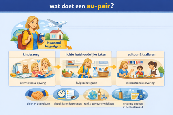 Alles over het beroep au-pair Wat doet een au-pair